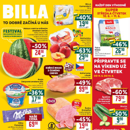 Billa - Malý leták