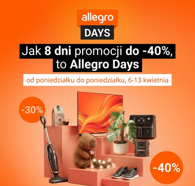 Allegro Days – Zniżki do 40%