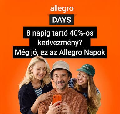 Allegro Days – Akár 40% kedvezmény