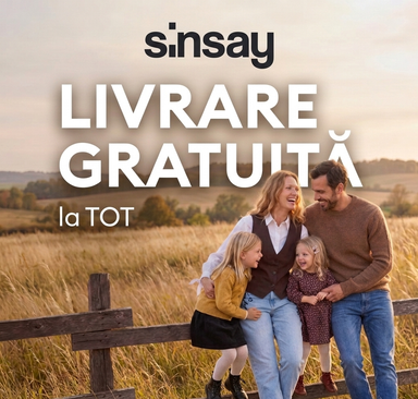 Sinsay - Livrare gratuită la tot