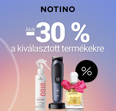 Notino - Akár -30% a kiválasztott termékekre