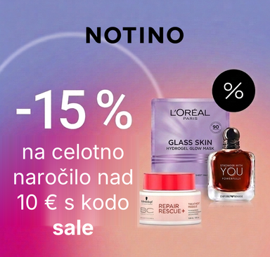 Notino - 15 % popusta na celotno naročilo