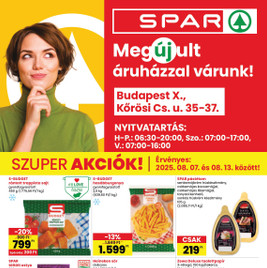 SPAR - BP Körösi Cs. u. megújulás