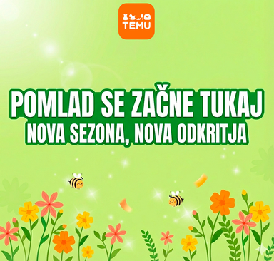 TEMU - Pomladne ponudbe