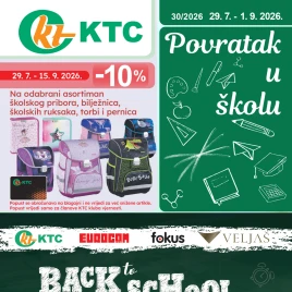 KTC - Sve Za Početak Škole