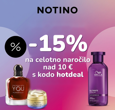 Notino - 15% na celotno naročilo