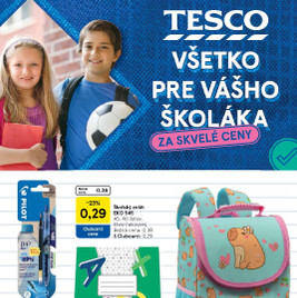 Tesco - Všetko pre vášho školáka