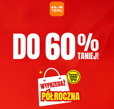TEMU - Letnia wyprzedaż do -60%