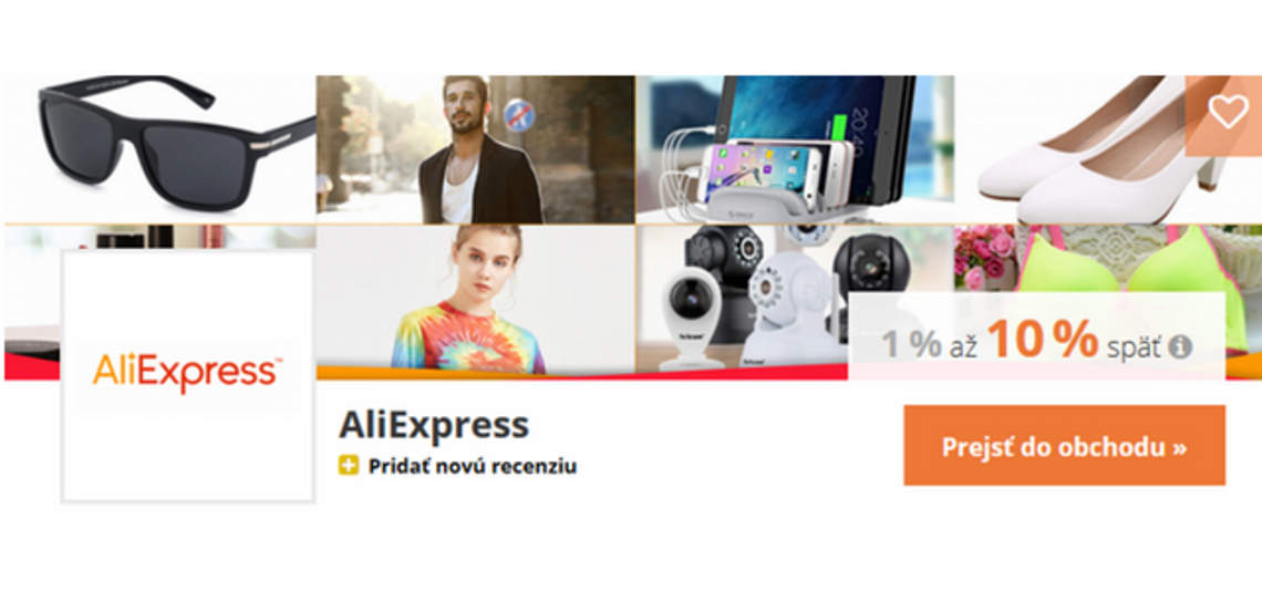 AliExpress mobilná aplikácia