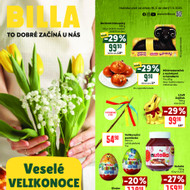 Billa - Velikonoce