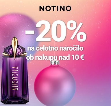 Notino - 20 % na celotno naročilo