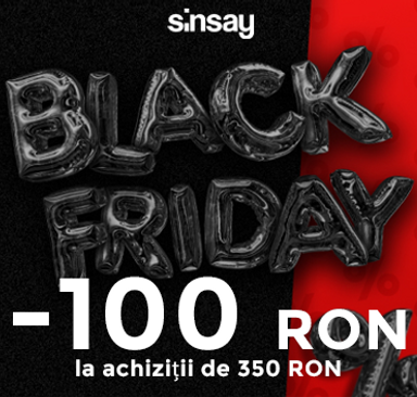 Sinsay - 100 RON reducere