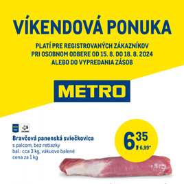 Metro - Víkendová ponuka