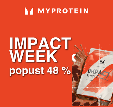 Myprotein - Impact week popust 48 %