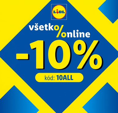 Lidl - 10 % na všetko