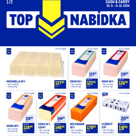 Makro - TOP mléčné výrobky