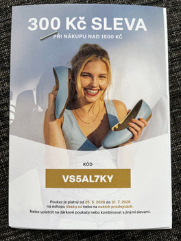 Vasky - 300 Kč sleva při nákupu nad 1500 Kč