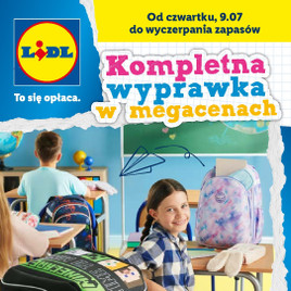 Lidl - Kompletna wyprawka w megacenach