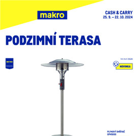 Makro - Podzimní terasa