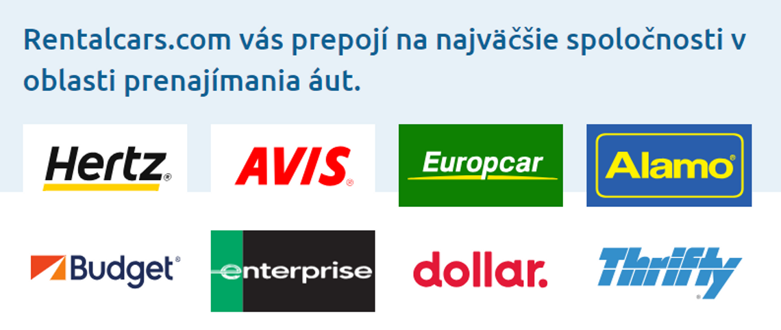 rentalcars autopožičovne