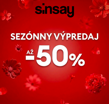 Sinsay - Sezónny výpredaj