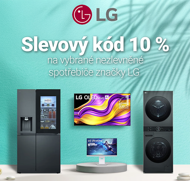 LG - Slevový kód na 10 %