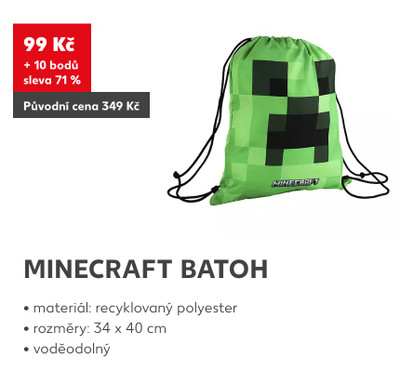 Kaufland "bodíky sbíráte?" Minecraft odměny budou hit