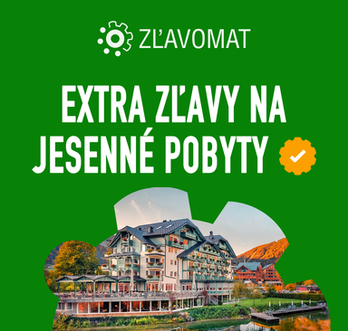 Zľavomat - Extra zľavy na jesenné pobyty