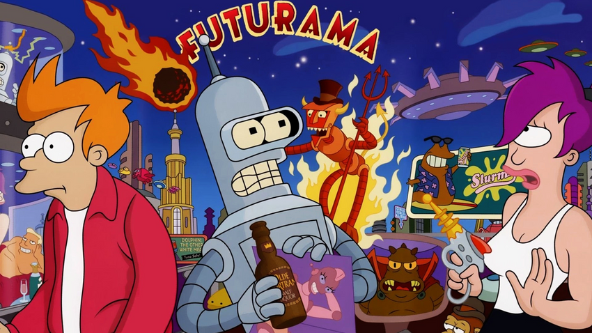 Futurama postavy, triko i hry - jedině na AliExpress