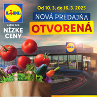 Lidl - Nová predajňa v Hnúšti