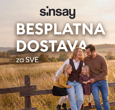 Sinsay - Besplatna dostava za sve