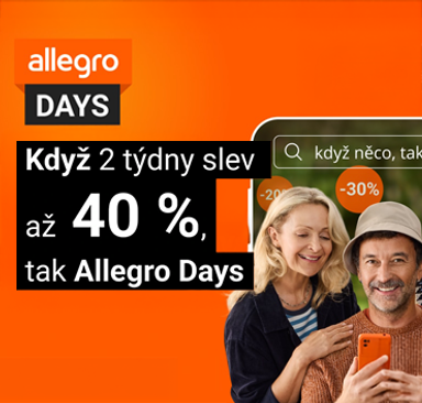 Allegro Days - Slevy až 40 %