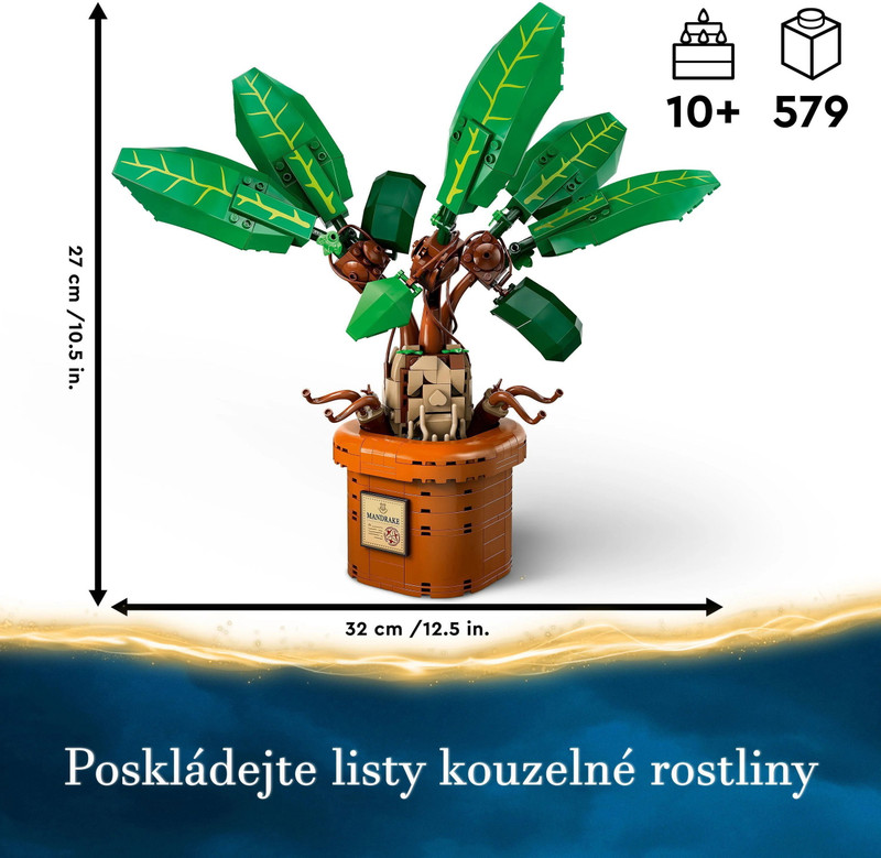 LEGO Harry Potter Mandragora | kód ALZADNY40