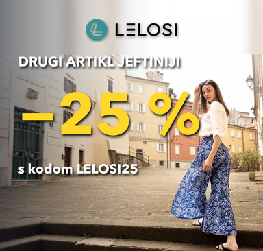 Lelosi - Drugi artikl jeftiniji -25 %