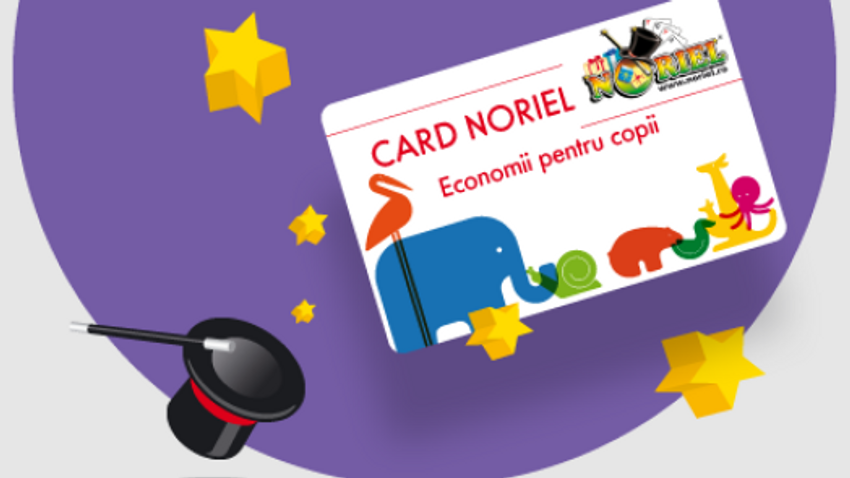 Card fidelitate Noriel - Economii pentru copii