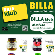 Billa - Leták BILLA klub