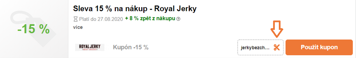 Royal Jerky slevový kupon