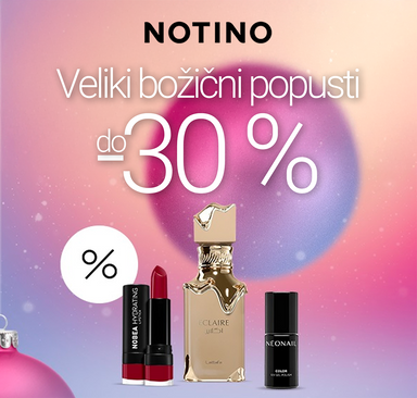 Notino - Veliki božični popusti do -30 %