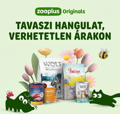 Zooplus - Tavaszi hangulat, verhetetlen árakon