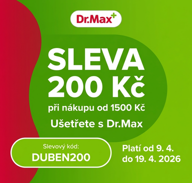 Dr.Max - Sleva 200 Kč