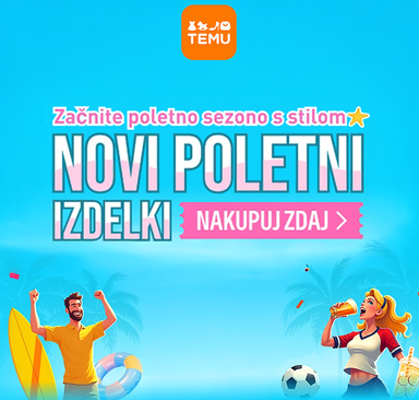TEMU - Novi poletni izdelki