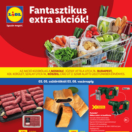 Lidl - Miskolc, Budapest, Köszeg