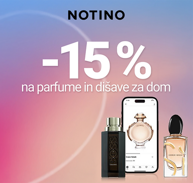 Notino - Popust 15 % na parfume