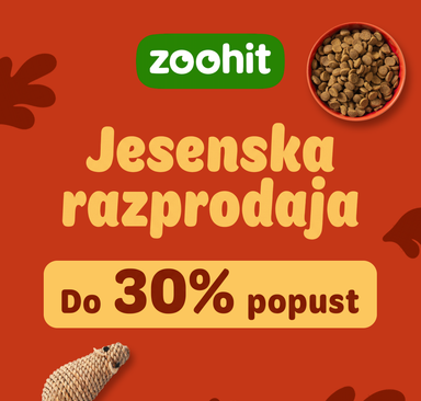 Zoohit - Jesenska razprodaja do 30 %