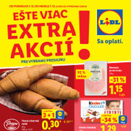 Lidl - Špeciálne akcie - vybrané predajne