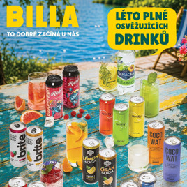 Billa - Léto plné osvěžujících drinků