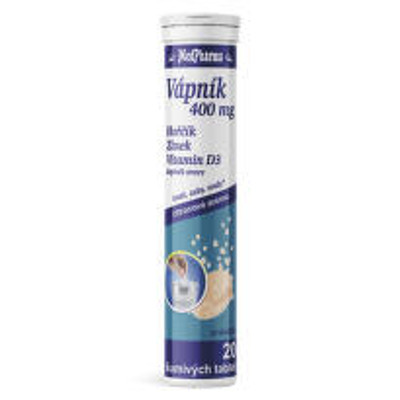 Šumivý vápník s hořčíkem, zinkem a vitaminem D: tři tuby po 20 tabletách za 130 Kč ve 2+1 v BENU