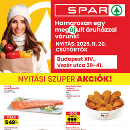SPAR - BP Vezér P. u. üzlet megújulás