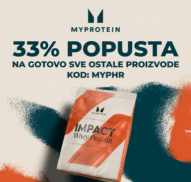 MyProtein - 33 % popusta