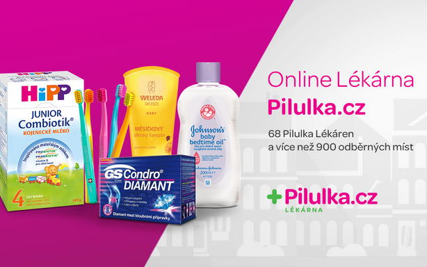 Představujeme internetovou lékárnu Pilulka.cz